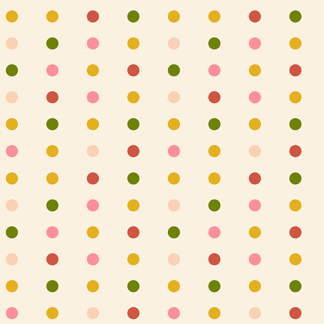 Swatch Dots - Multi - Corsage by Jen Hewett