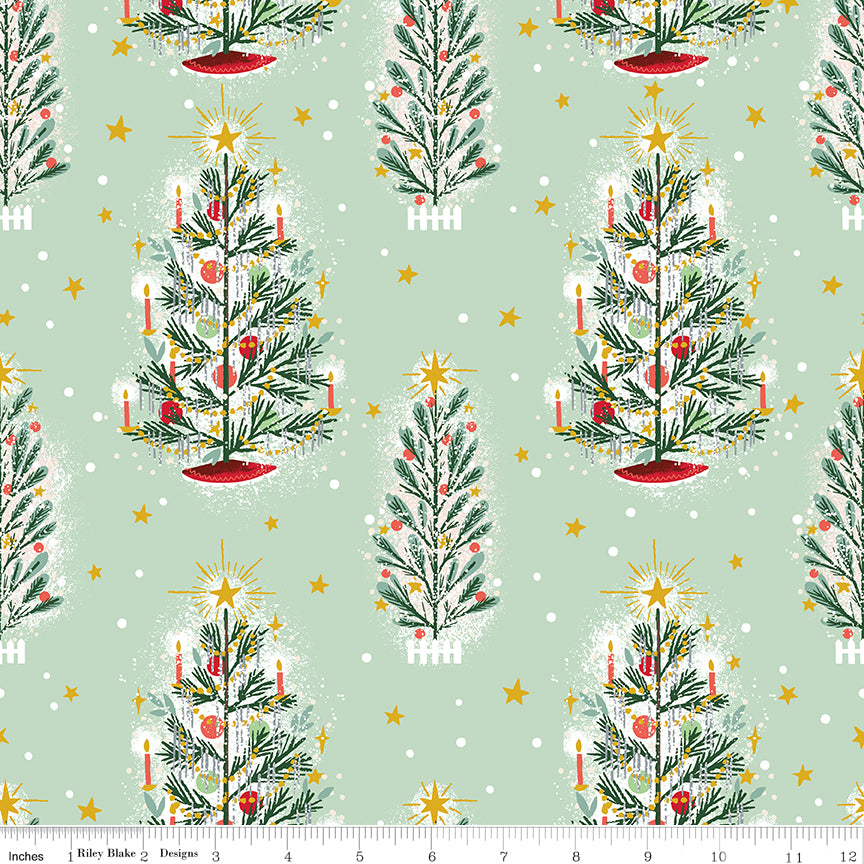 Honour Christmas - Mint Sparkle - Carol by Jill Howarth