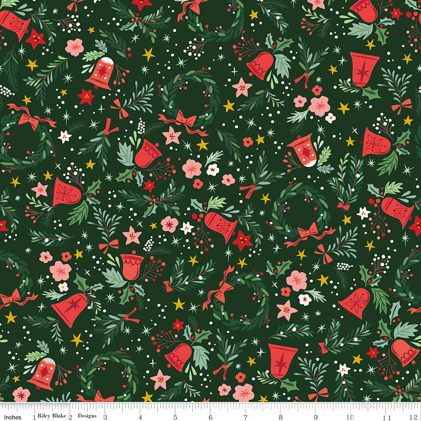 Berries and Boughs - Woodland Sparkle - Carol by Jill Howarth