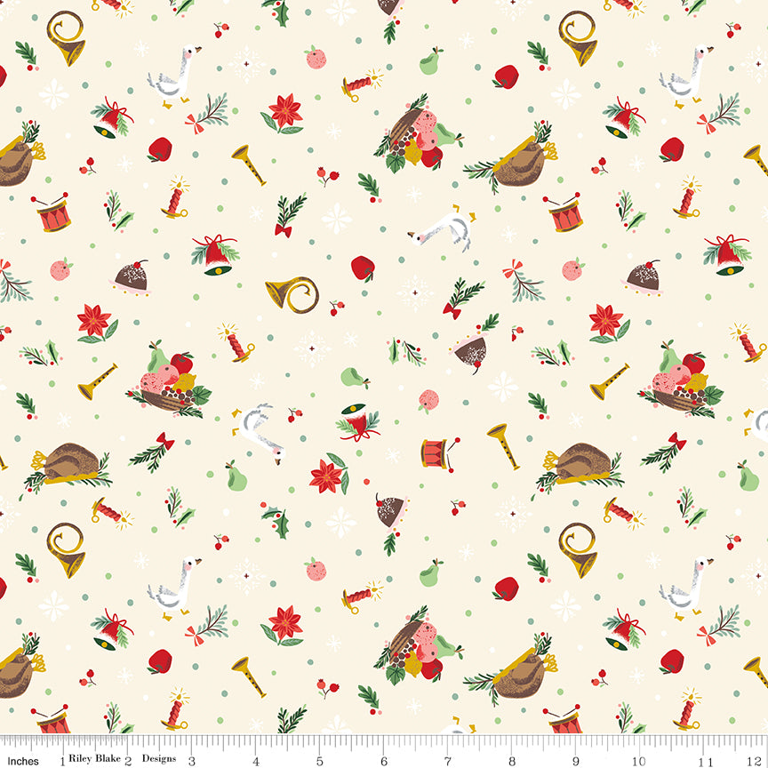 Wonderful Pudding - Ivory Sparkle - Carol by Jill Howarth