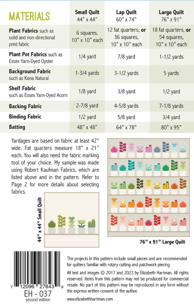 Greenhouse Pattern by Elizabeth Hartman