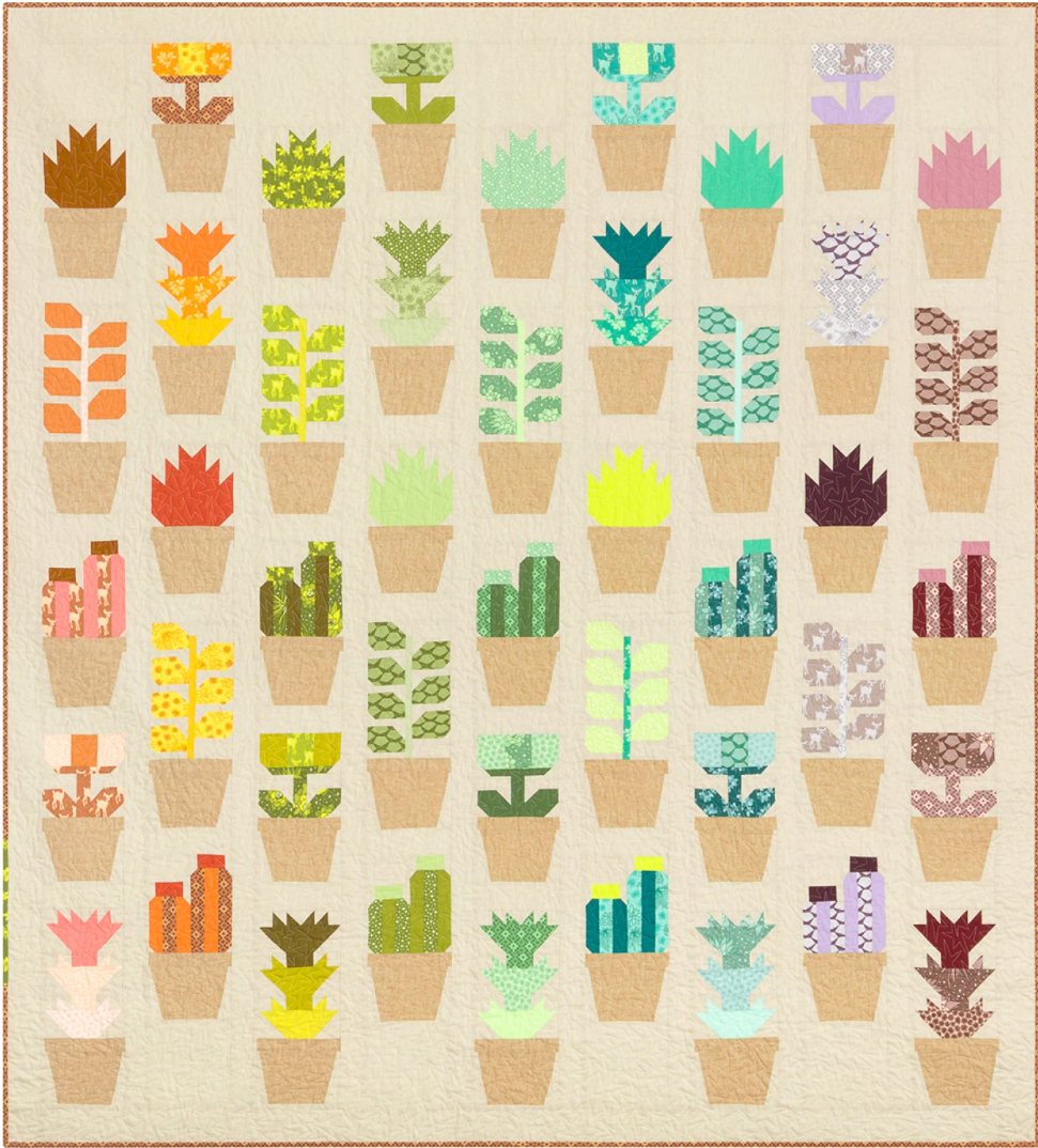 Greenhouse Pattern by Elizabeth Hartman