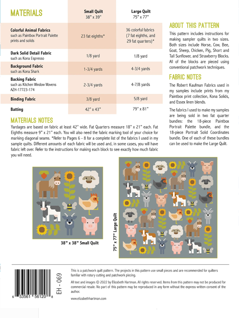 Fab Farm Quilt Pattern