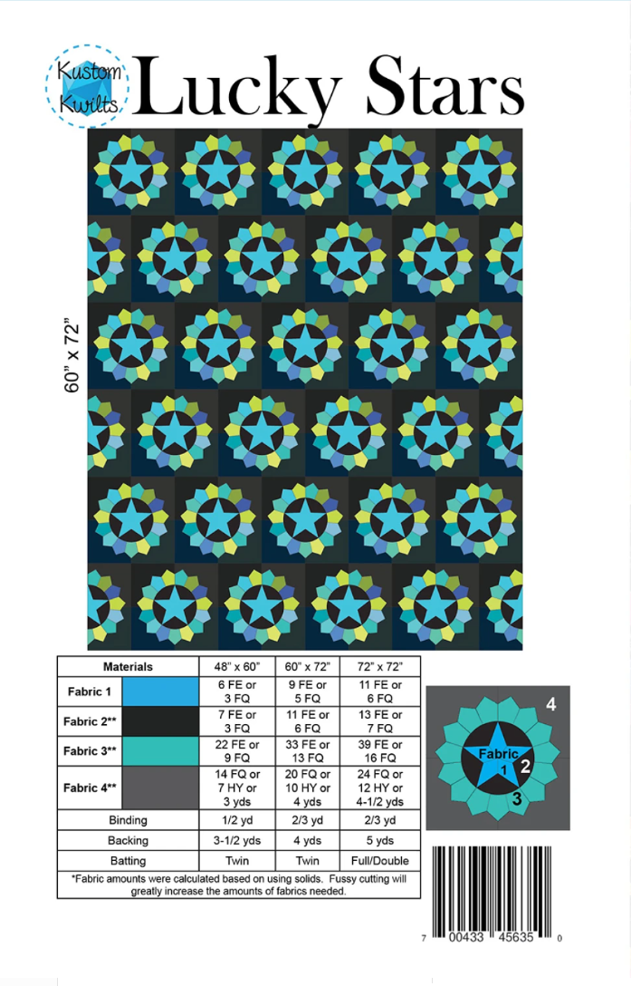 Lucky Stars EPP Pattern and Templates