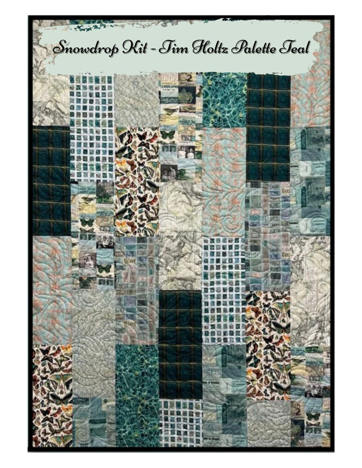 Snowdrop Quilt Kit with Pattern by Villa Rosa Designs
