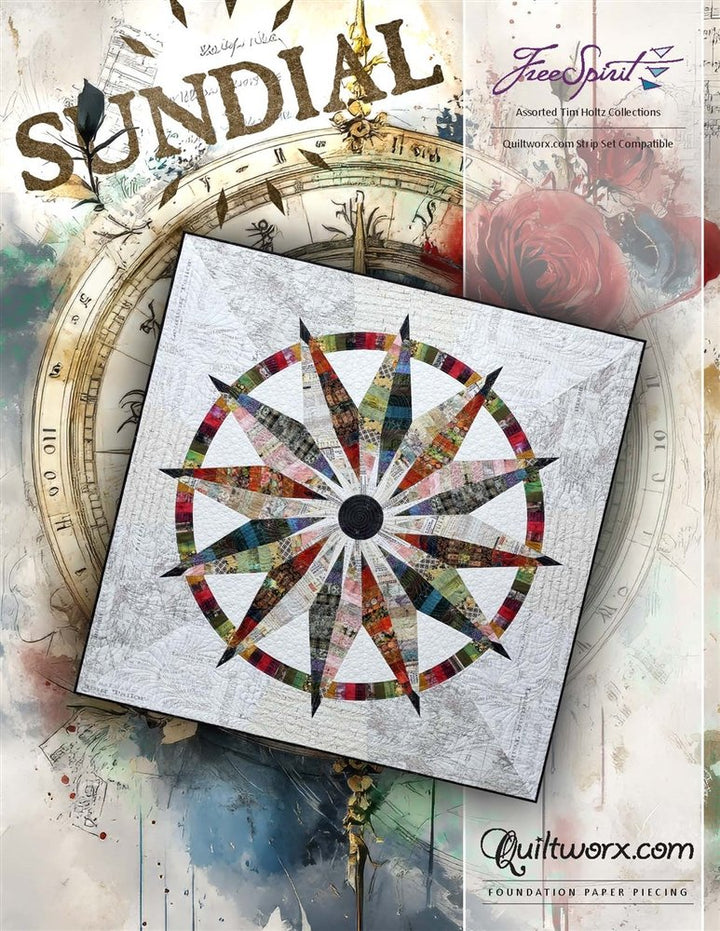 Sundial Pattern by Quiltworx