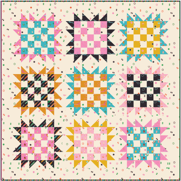 Sunflower Patch Quilt Kit