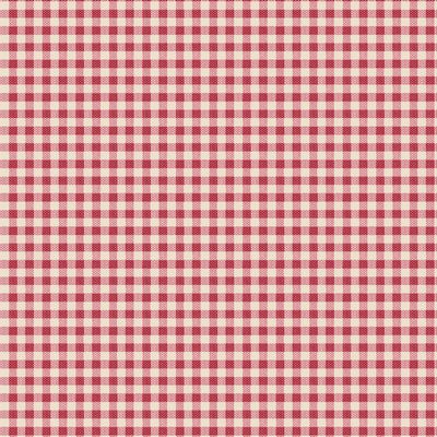 Creating Memories Woven- Gingham Red by Tilda