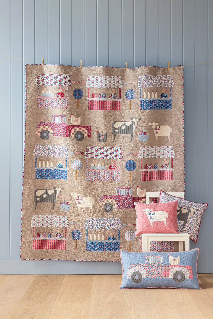 Cow Pillow - Mouse - Village Life