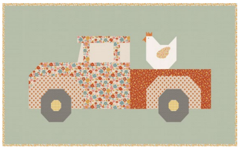 Truck Pillow - Honey - Village Life