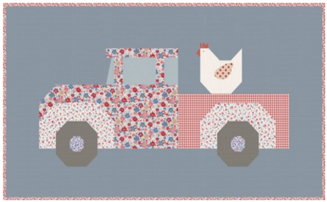 Truck Pillow - Mouse - Village Life