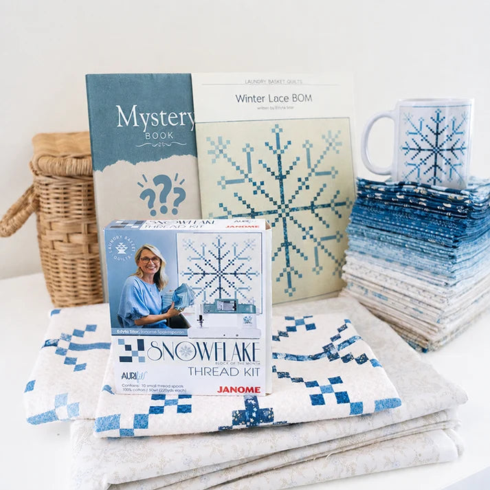 Winter Lace Block of the Month Janome Bundle