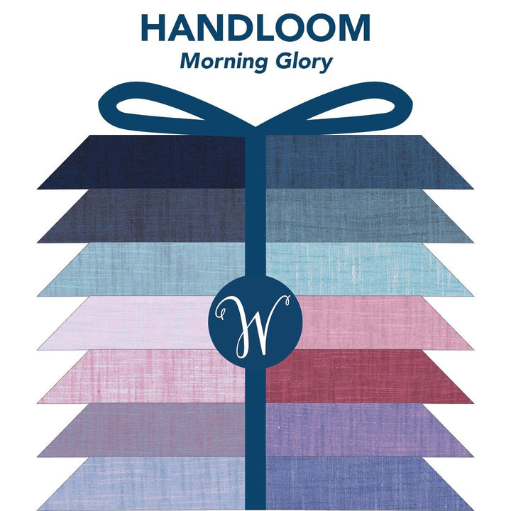 Morning Glory Fat Quarter Bundle 16pcs/bundle ***PRE-SALE*** 16pcs/bundle - Handloom by Tara Faughnan