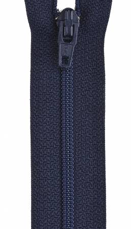 12in Navy All-Purpose Polyester Coil Zipper by Coats and Clark