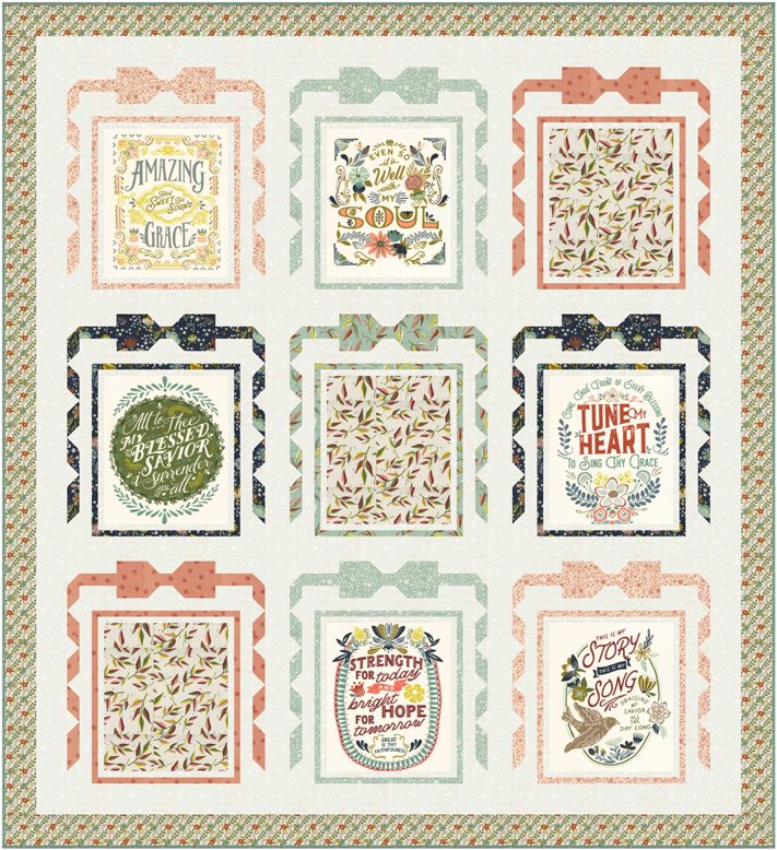 Picture Wall Quilt Pattern by Wendy Sheppard