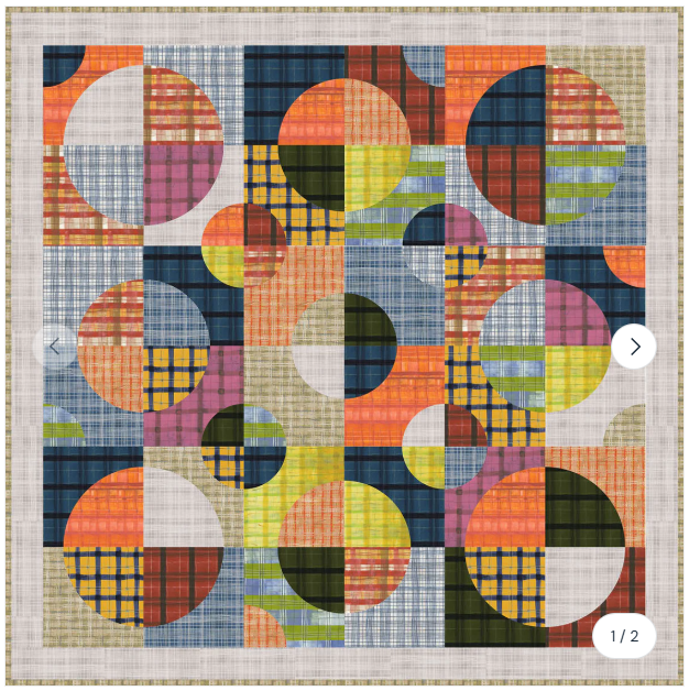 Plaid in Motion Quilt Kit  - The Plaid One  by Marcia Derse