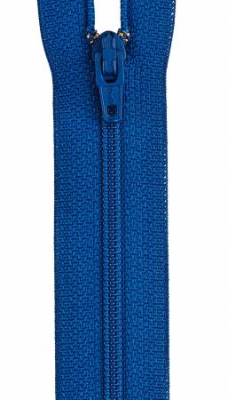 12in Yale Blue All-Purpose Polyester Coil Zipper by Coats and Clark