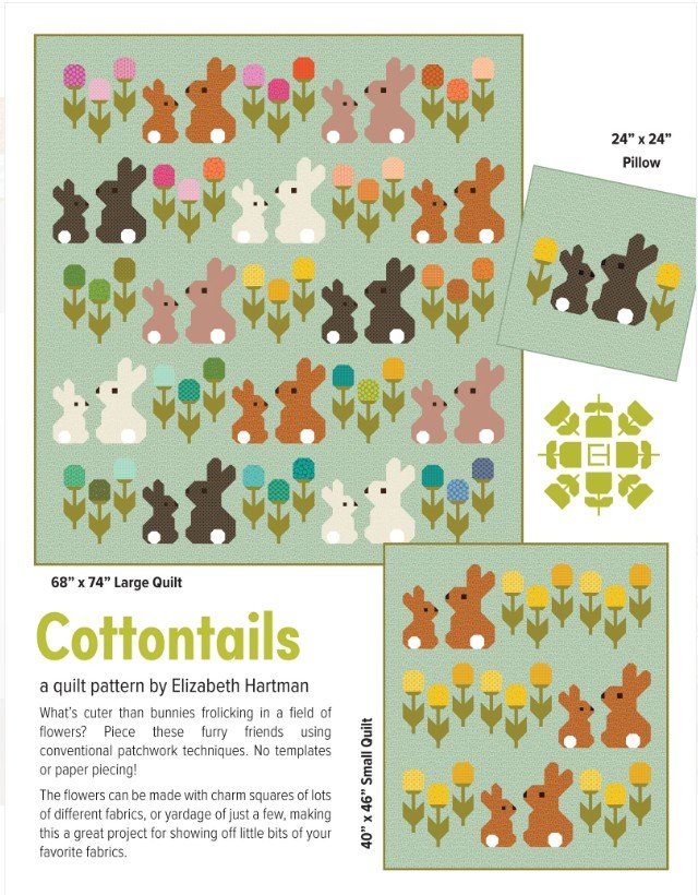 Cottontails Quilt Pattern - Elizabeth Hartman