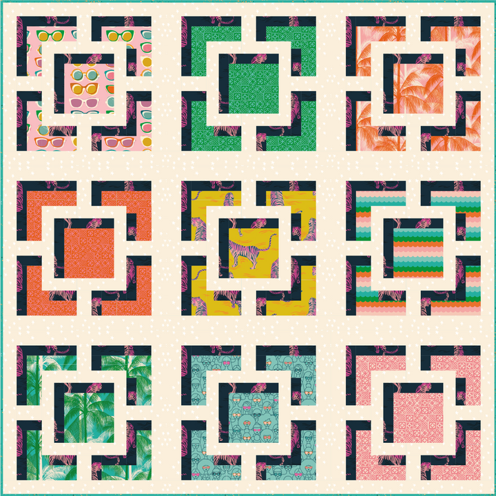 Breezy Quilt Pattern by Patch and Dot
