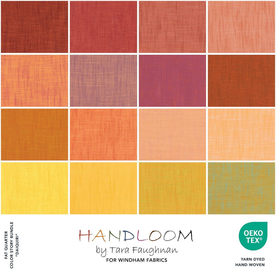 Daiquiri Fat Quarter Bundle 16pcs/bundle ***PRE-SALE*** 16pcs/bundle - Handloom by Tara Faughnan
