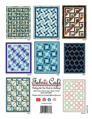 Make It Scrappy with 3 Yard Quilts Book by Fabric Cafe