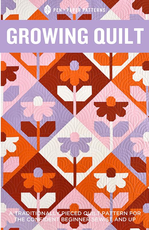 Growing Quilt Pattern by  Pen and Paper Pat