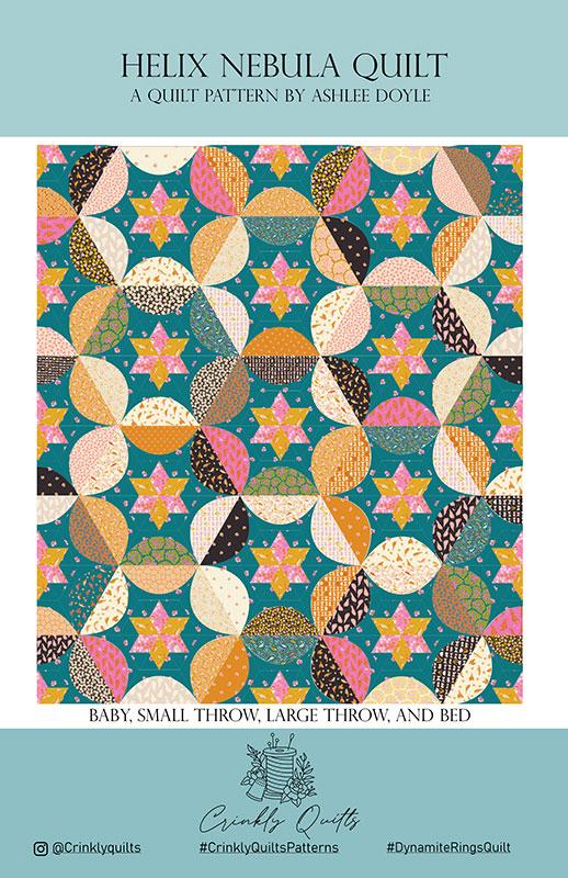 Helix Nebula Quilt Pattern Crinkly Quilts