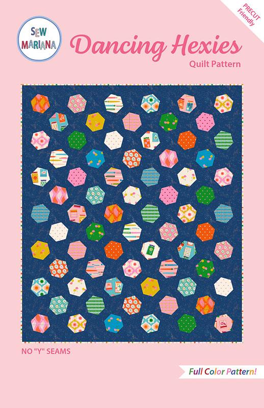 Dancing Hexies Pattern by Sew Mariana