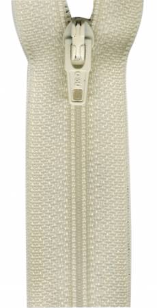 12in Natural All-Purpose Polyester Coil Zipper  by Coats and Clark