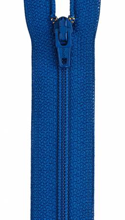 16in Yale Blue All-Purpose Polyester Coil Zipper by Coats and Clark