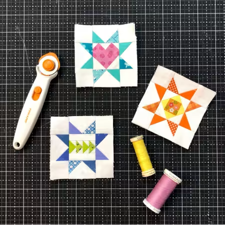 3 inch Scrappy Stars Foundation Pad