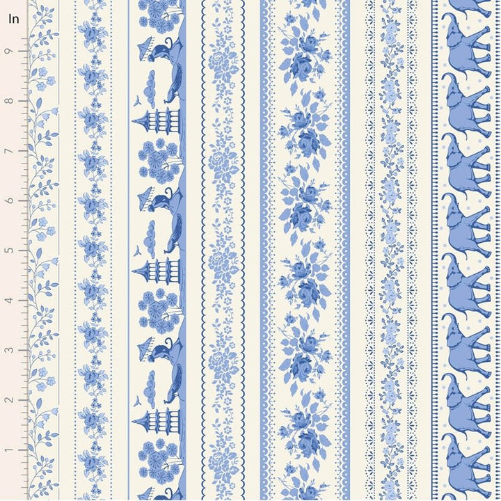 Something Blue-  Borders Blue  by Tilda