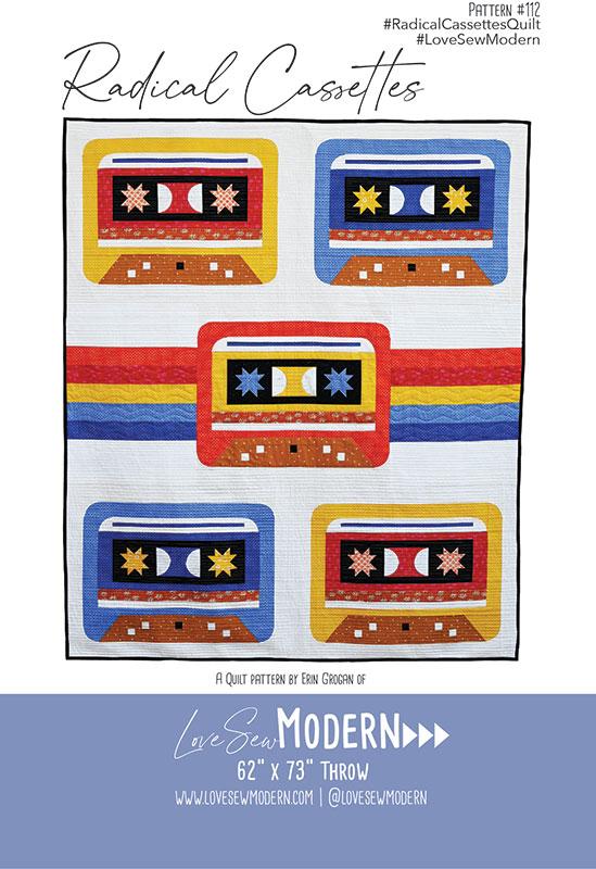 Radical Cassettes Pattern Love Sew Modern