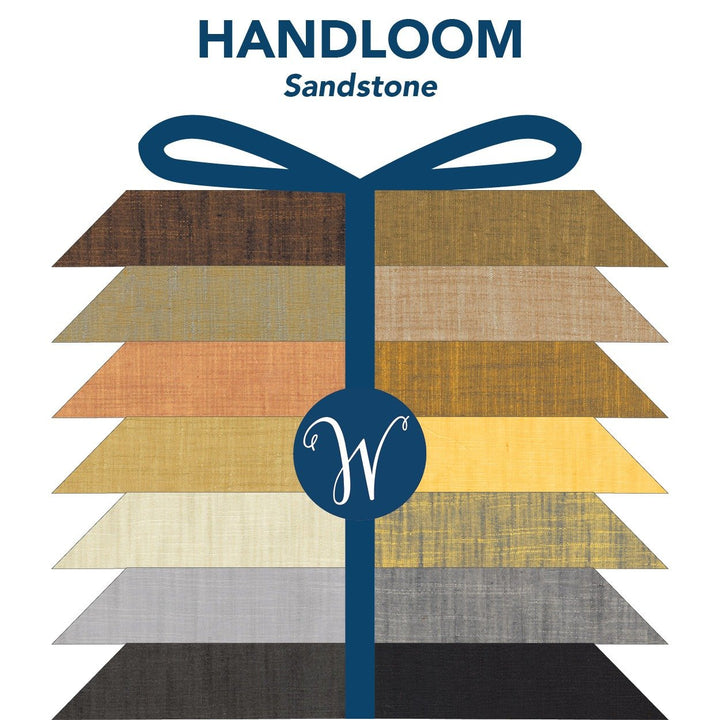 Sandstone Fat Quarter Bundle 16pcs/bundle ***PRE-SALE*** - Handloom by Tara Faughnan