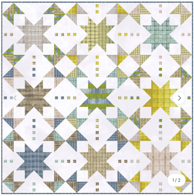 Starshine Quilt Kit  - The Plaid One by Marcia Derse
