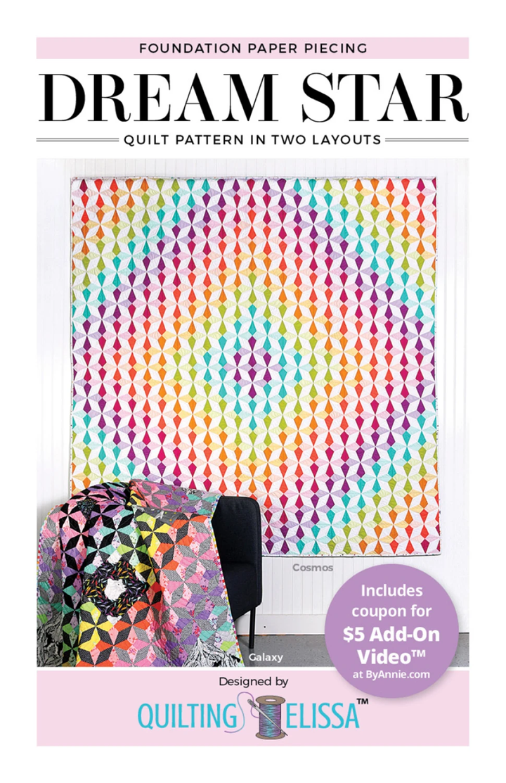 Quilting Elissa Dream Star Quilt - Distributed by ByAnnie)