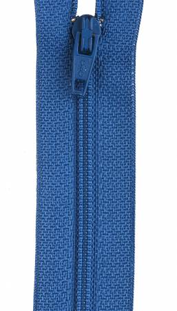 9in Pilot Blue All-Purpose Polyester Coil Zipper  by Coats and Clark