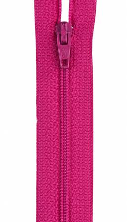 9in Red Rose All-Purpose Polyester Coil Zipper by Coats and Clark