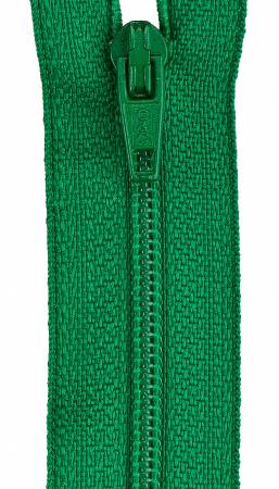 12in Kerry Green All-Purpose Polyester Coil Zipper by Coats and Clark