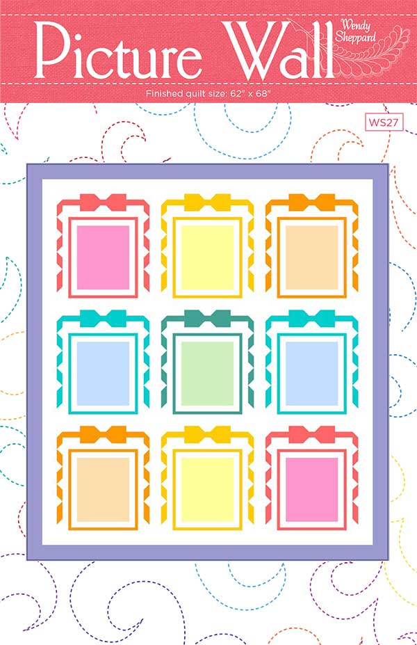 Picture Wall Quilt Pattern by Wendy Sheppard